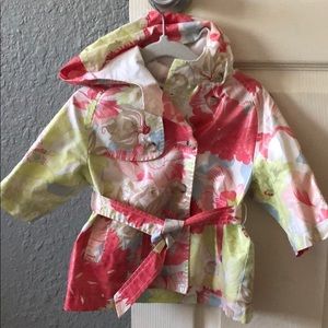 Burberry baby rain jacket